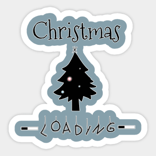 Loading Christmas Sticker